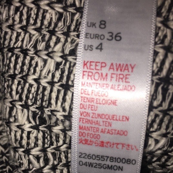 TOPSHOP SZ 4 OPEN FRONT CARDIGAN JACKET WOMEN TOP - Picture 6 of 7